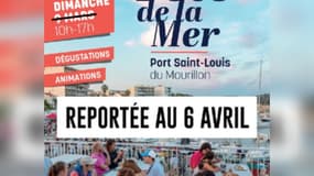 La Fête de la Mer reportée au dimanche 6 avril à cause des conditions météorologiques  