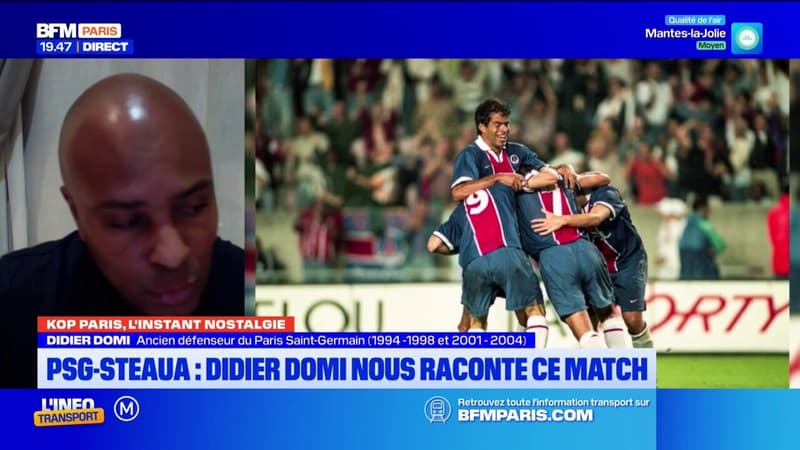 PSG: Didier Domi raconte le match légendaire contre le Steaua Bucarest