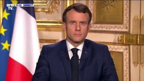"Guerre sanitaire", déplacements, mesures politiques: ce qu'il faut retenir des annonces d'Emmanuel Macron sur le coronavirus