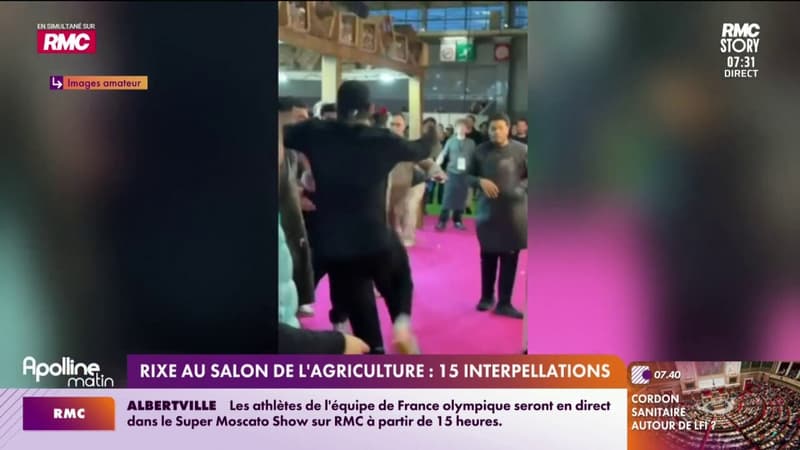 Rixe au salon de l'agriculture : 15 interpellations
