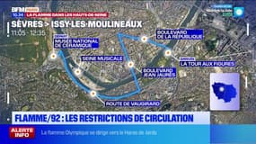La flamme dans les Hauts-de-Seine: d'importantes restrictions de circulation à prévoir dans la journée 