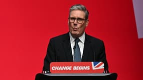 Keir Starmer à Liverpool le 24 septembre 2024
