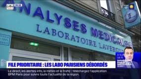 File prioritaire: les laboratoires parisiens débordés