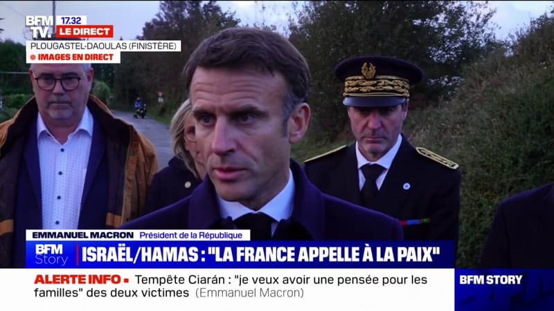 Guerre Israël-Hamas: Emmanuel Macron annonce l'organisation d'une 