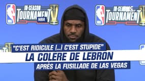 NBA : "C'est ridicule", la colère de LeBron James contre les armes à feu après la fusillade de Las Vegas 