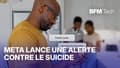 Meta lance une alerte parentale contre le suicide