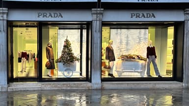 Une boutique Prada
