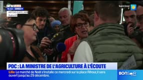Pas-de-Calais: la ministre de l'Agriculture en visite trois jours après "les feux de la colère"