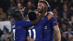 La joie de Giroud et des Blues