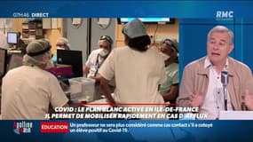 Covid-19: "Nous ne sommes pas prêts, le système craque!", dénonce Christophe Prudhomme, urgentiste à l'hôpital Avicenne de Bobigny, sur RMC