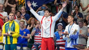 Le Chinois Zhanle Pan titré sur le 100m nage libre aux JO de Paris, le 31 juillet 2024