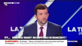 Budget: pour Jean-Philippe Tanguy, le gouvernement précédent à "sciemment trompé les Français"