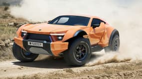 Le Sand Racer 500 GT est le premier modèle de (petite) série de Zarooq.