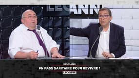 Pass sanitaire : vif accrochage entre Laurent Neumann et Emmanuel Lechypre !