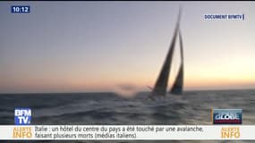 Vendée Globe : les premières images de l’arrivée d’Armel Le Cléac'h