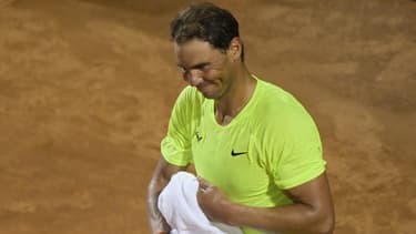 Rafael Nadal au Masters 1000 de Rome, le 16 septembre 2020