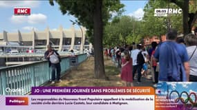 Paris 2024 : une première journée sans problèmes de sécurité