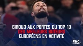 Équipe de France : Giroud aux portes du Top 10 des meilleurs buteurs européens en activité