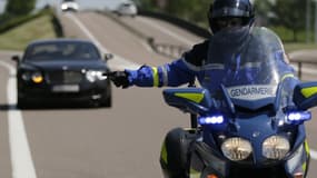 Les deux motocyclistes circulaient sur l'A7. (Photo d'illustration)