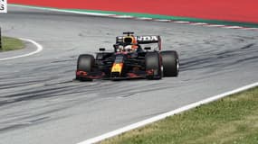 Max Verstappen lors des essais du Grand Prix de Styrie