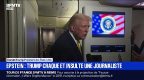 "Tais-toi cochonne": Donald Trump insulte une journaliste après une question sur l'affaire Epstein