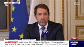 Pour Christophe Castaner, les masques obligatoires dans les transports en commun "sont une hypothèse sérieuse"