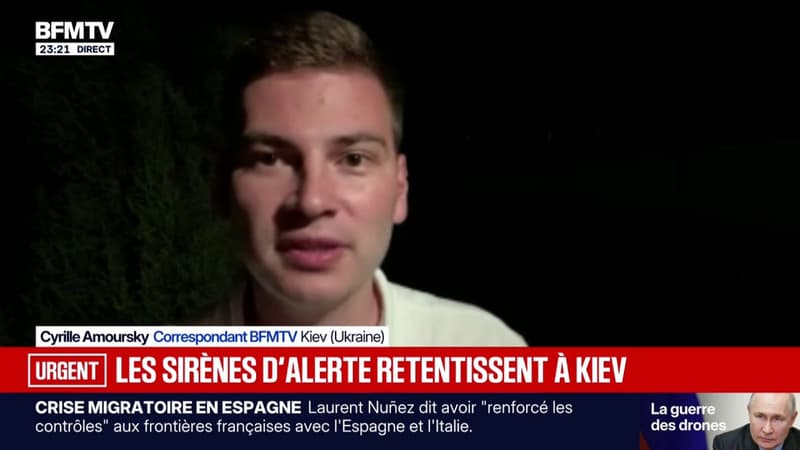 Guerre en Ukraine: les sirènes d'alerte retentissent à Kiev