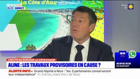 Tempête Alex: Estrosi assure n'avoir "arrêté aucun travaux dans la Vésubie"