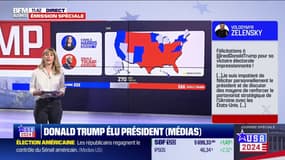 Donald Trump élu selon les médias américains 