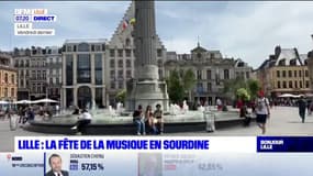 Lille: la fête de la musique en sourdine