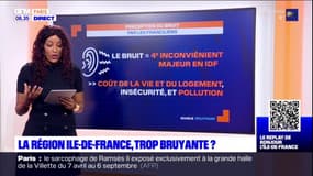 La région Ile-de-France, trop bruyante?