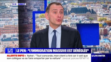 Laurent Jacobelli (député Rassemblement National de la Moselle): "Nous on préfère la priorité nationale, à la préférence étrangère, il n'y a rien de raciste"