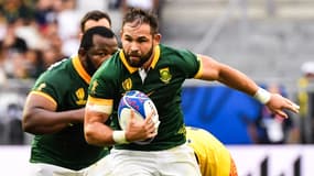 Cobus Reinach avec l'Afrique du Sud contre la Roumanie pendant le Mondial 2023