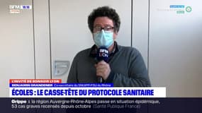 Protocole sanitaire dans les écoles: le secrétaire du SNUIPP-FSU du Rhône estime que c'est "le chaos"
