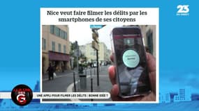 À la Une des GG: Filmer des délits via son portable à Nice, est-ce une bonne idée ? - 15/01