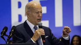 Joe Biden lors d'un événement du Comité national démocrate, le 23 septembre 2022 à Washington, aux États-Unis.