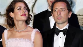 Charlotte Casiraghi au côté de Gad Elmaleh en mars 2013 à Monaco