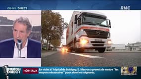 Le coup de gueule de Jean-Jacques Bourdin en faveur des routiers: "Sans vous ce pays serait à l'arrêt"