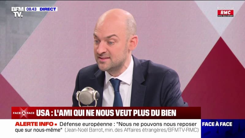 Guerre en Ukraine: le ministre des Affaires étrangères Jean-Noël Barrot déplore le 