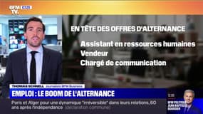 Le boom de l'alternance, avec une augmentation de 111% des offres sur les sept premiers mois de l'année