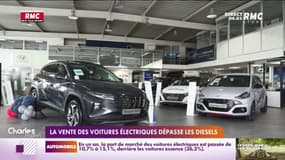La vente des voitures électriques dépasse les diesels