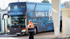 Le car de l'OM le 27/02/2022
