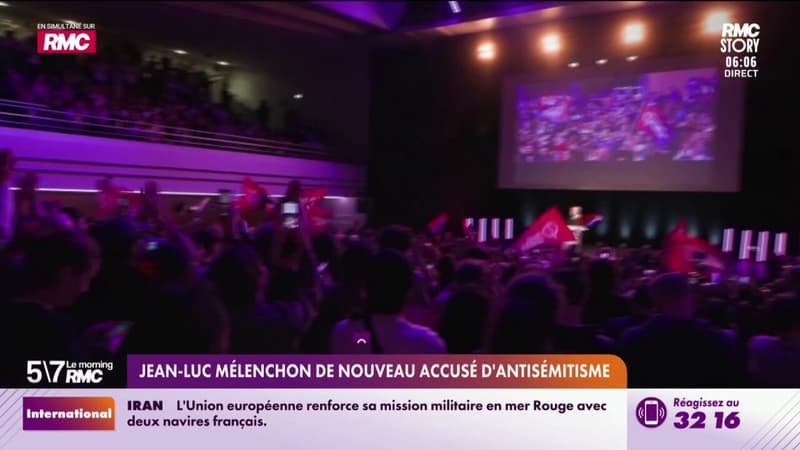Jean-Luc Mélenchon de nouveau accusé d'antisémitisme