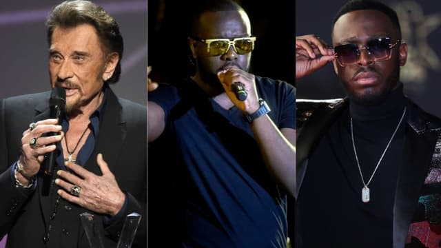 Johnny Hallyday, Maître Gims et Dadju