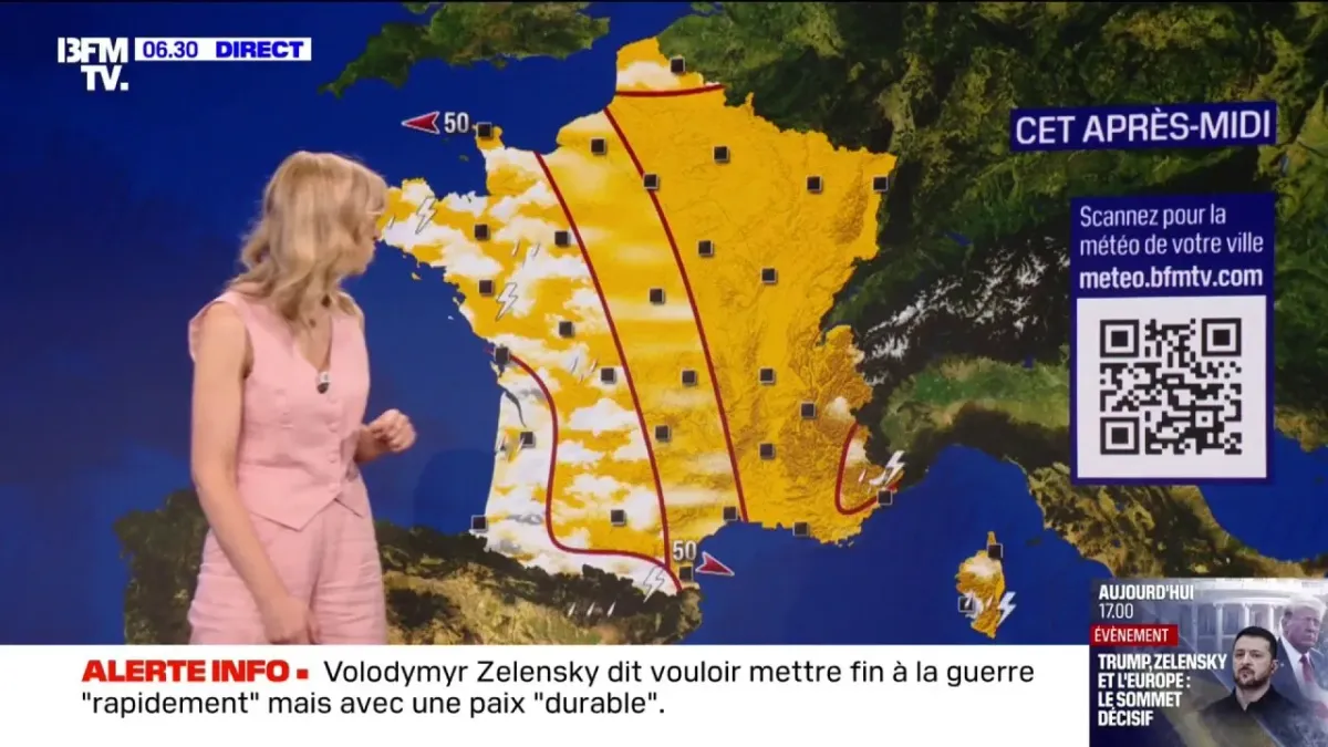 Des Ond es Orageuses Sur La C te Atlantique Des Orages Sur Les 