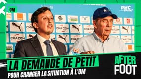 OM : "Pas besoin de calinothérapie", Petit demande un système de jeu adapté aux joueurs