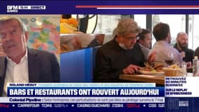 Roland Héguy (Umih) : Bars et restaurants ont rouvert aujourd'hui - 19/05