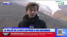Vallée de la Roya : 4 incendies font rage