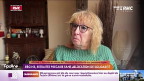 Régine est une jeune retraitée en grande précarité qui a contacté RMC