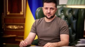 Volodymyr Zelensky, le 21 mars 2022 à Kiev